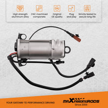 Load image into Gallery viewer, Air Suspension Compressor suitable for Audi A8 D3/ 4E V6 V8 Cylinder 4E0616005D with Relay