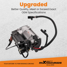 Load image into Gallery viewer, Air Suspension Compressor suitable for Audi A8 D3/ 4E V6 V8 Cylinder 4E0616005D with Relay