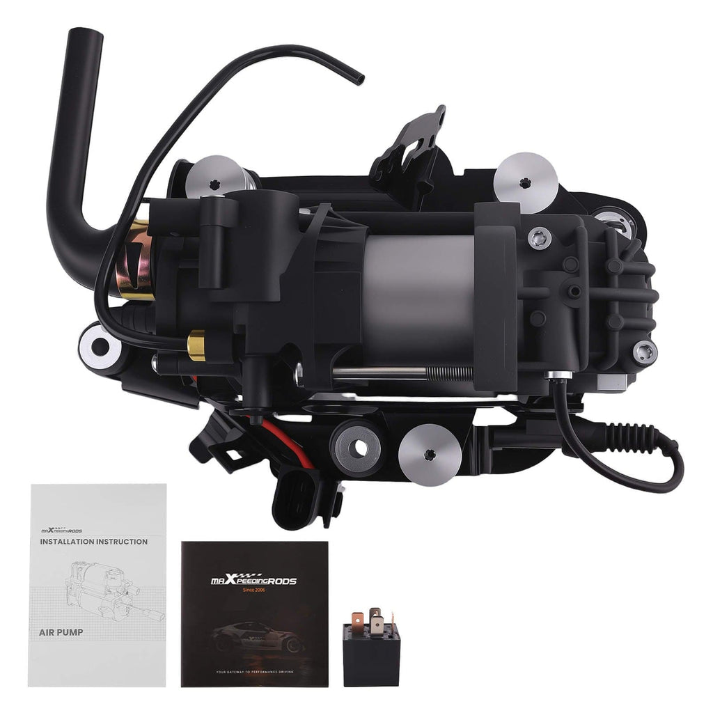 Air Suspension Compressor with Bracket + Relay suitable for BMW 7 Series G11, G12 2015-2020