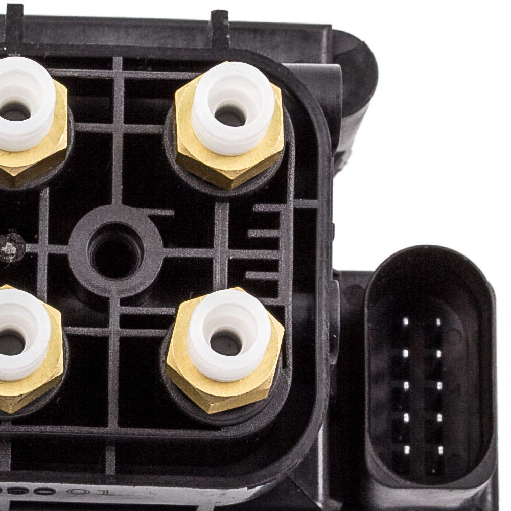 Air Suspension Compressor with Holder + Valve Block suitable for VW Touareg 7L 7L0616007