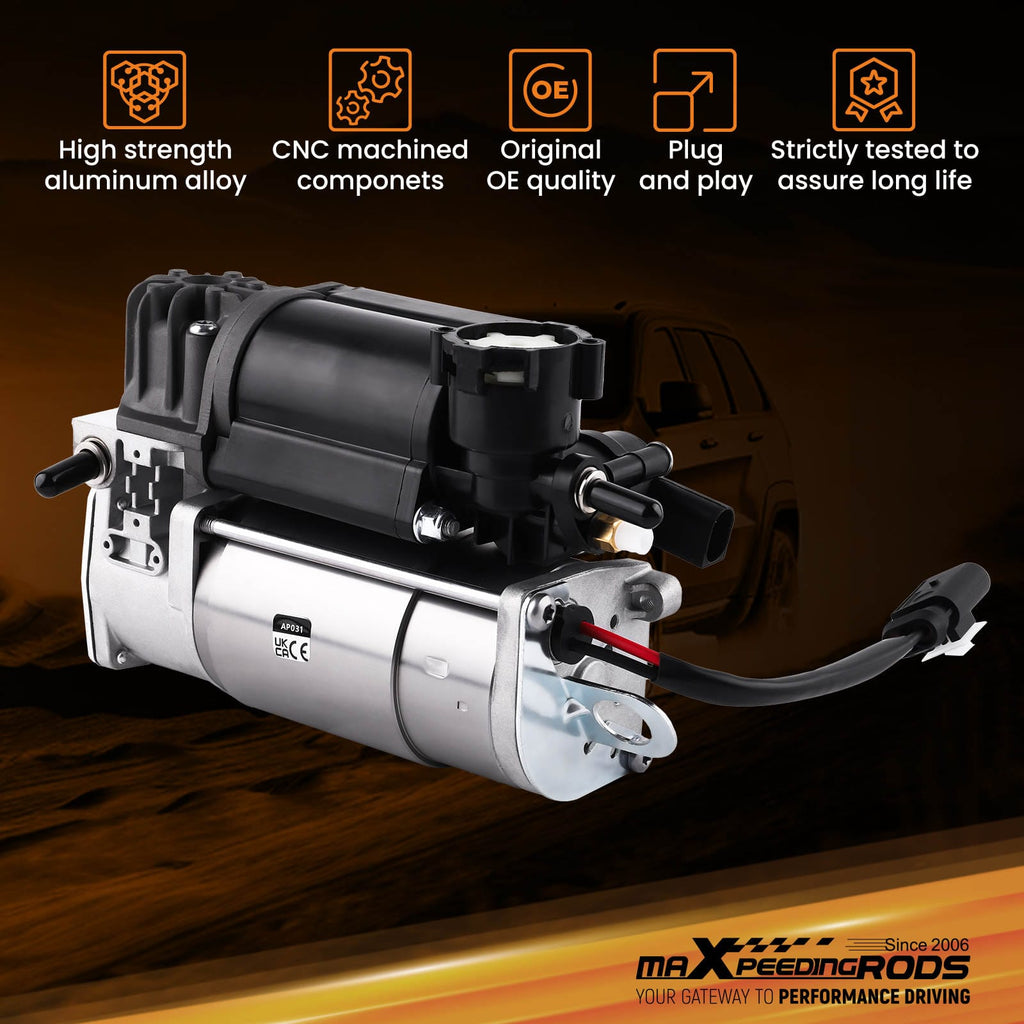 Air Suspension Compressor suitable for Jaguar XJ X350 XJ8 03-09 C2C22825 C2C27702E Pump