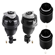 Load image into Gallery viewer, 2x Front Air Struts + 2x Rear Air Spring Bags suitable for Mercedes E-Class W212 S212 4matic