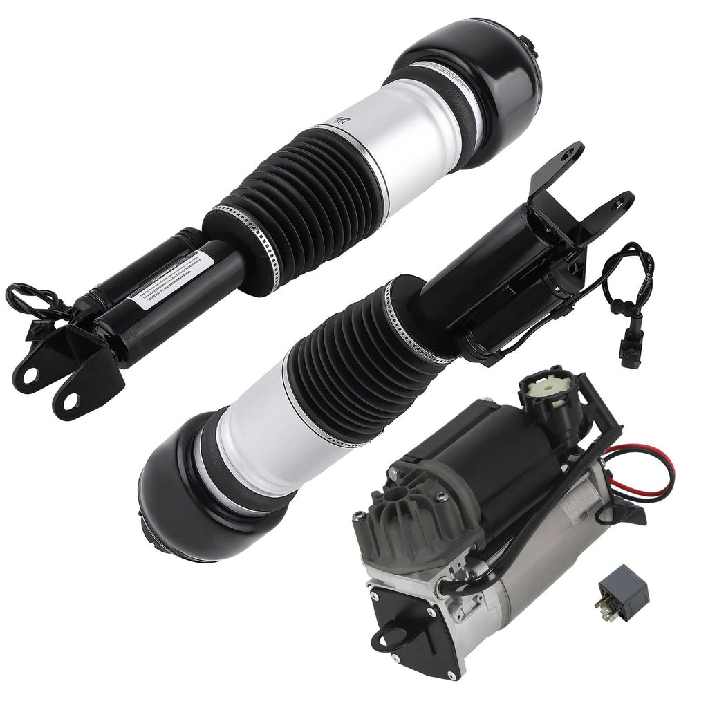 2x for Air Strut + Air Suspension Compressor suitable for Mercedes E-Class W211 S211