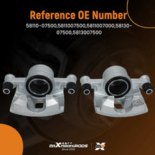 Load image into Gallery viewer, Pair Brake Caliper for LeftRight suitable for Kia Picanto BA SA 2004-11 58110-07500