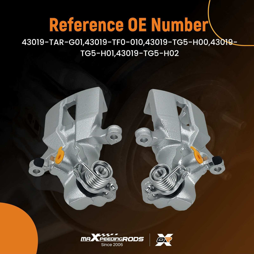 Rear Brake Caliper left + right suitable for Honda Jazz III GE 1.2 1.3 1.4 43019-TAR-G01