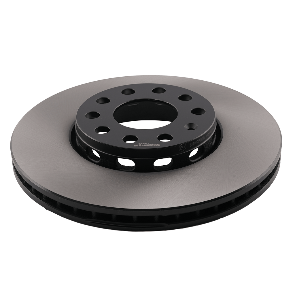 2 Brake Discs suitable for Audi 100 A4 A6 suitable for Skoda Superb 1990-2013 Black