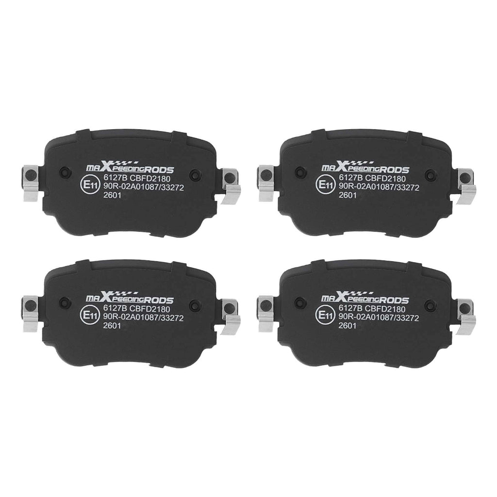 Remschijven remblokken achter geschikt voor Audi A1, Seat Leon 5F 1.0-2.0, Skoda Octavia
