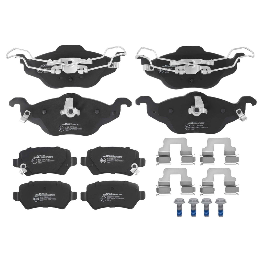 Remschijven remblokken geschikt voor Opel Saab 9-5 YS3G, Chevrolet Malibu V300 Astra G