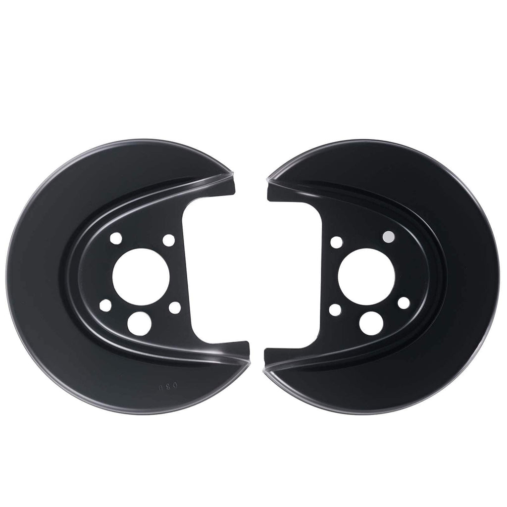 2 Pcs Rear Brake Dust Shields fit for Volkswagen Jetta fit for Audi TT 1999-2009 1J0615611D