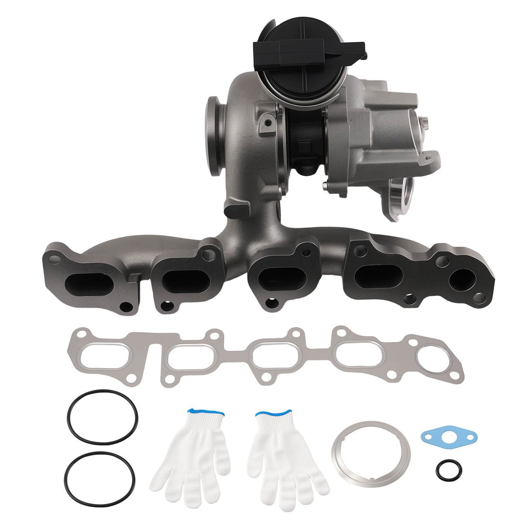 Turbocharger for VW Caddy IV Alltrack, Beetle, Golf VI Cabrio, Jetta, Scirocco, Skoda Yeti 2.0 TDI CFFB 2013-2019 | 04L253019P 04L253020P