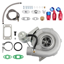 Load image into Gallery viewer, T3 T04E Turbo Oil Return FEED Line Turbocharger OIL Inlet Outlet Drain Kit