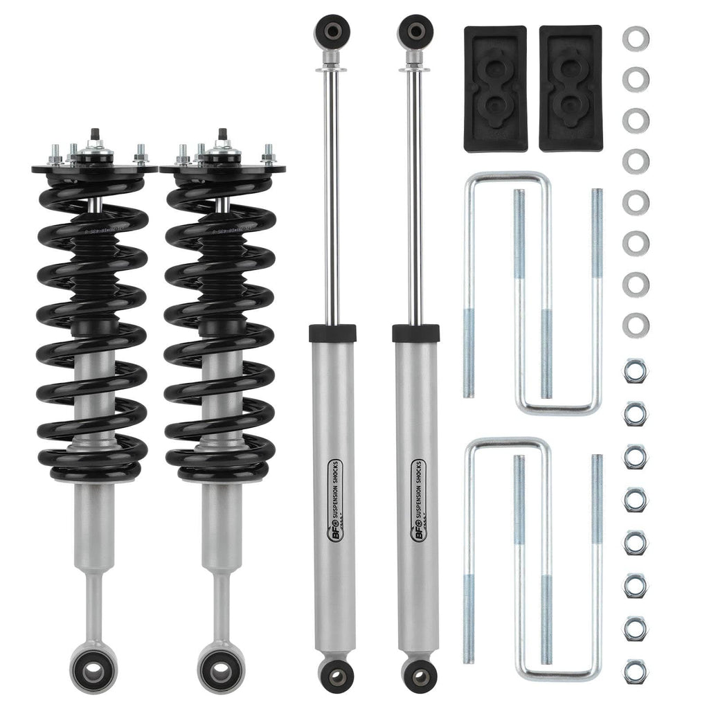 2.5-inch Leveling Lift Kit with Struts and Shocks, compatible with Ford F-150 4WD 2004-2008