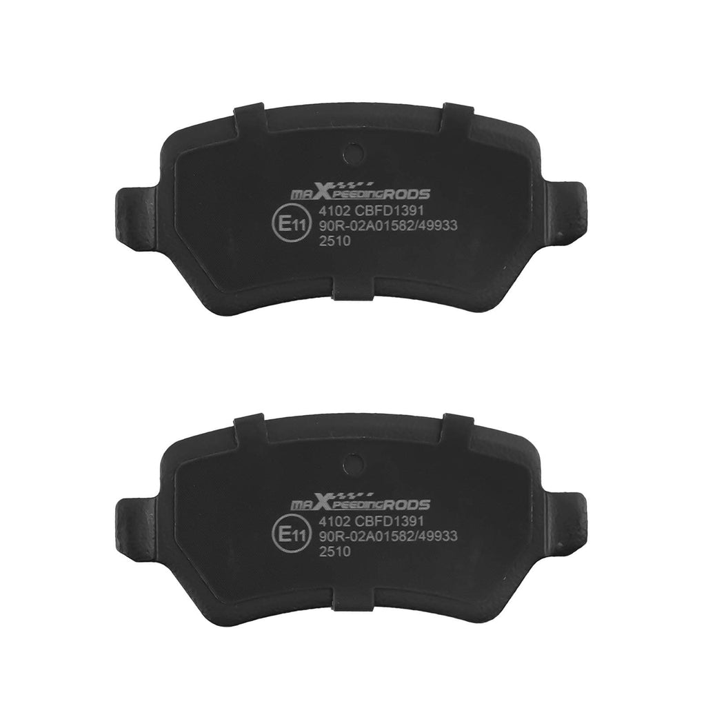 Brake Pad Set suitable for Vauxhall Astra Hatchback 1998-2010 1605086