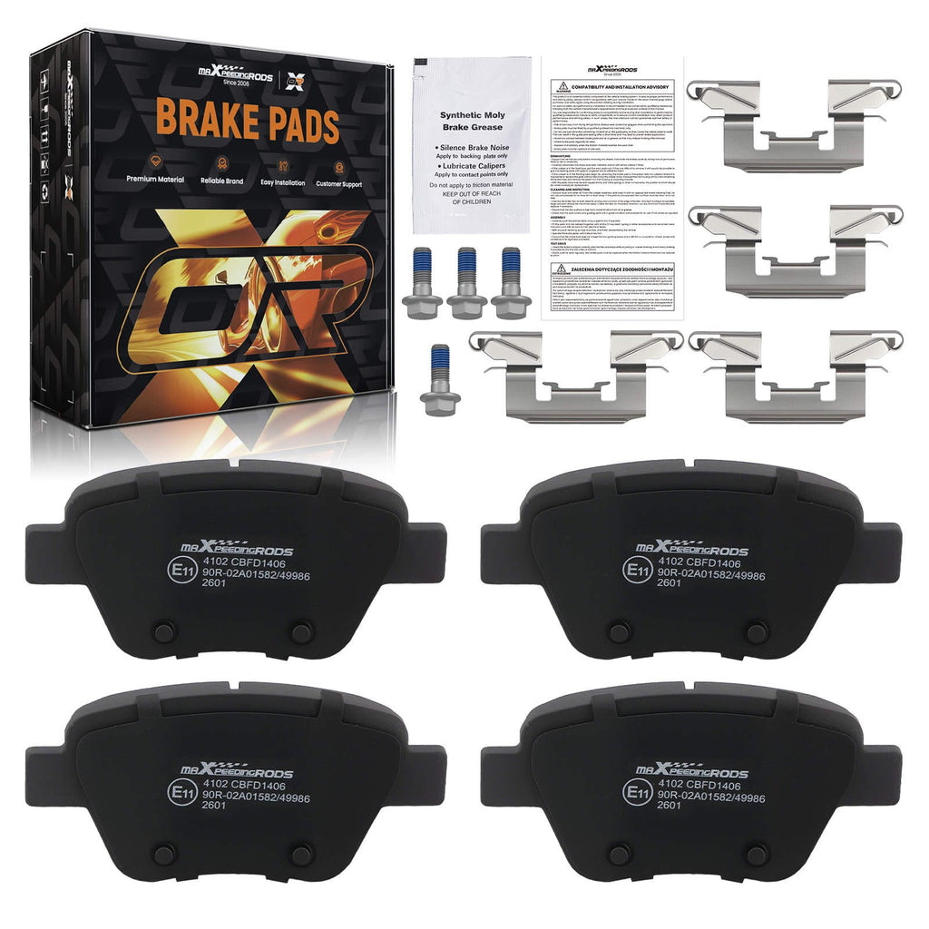 Remblokken voor geschikt voor Subaru Justy IV, Suzuki Baleno Swift, Ford Fiesta VI 1.0-1.6