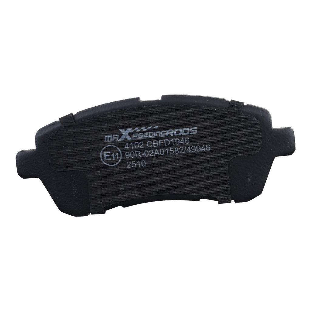 Brake pad set suitable for Ford Fiesta 1.0-1.6 Hatchback 2008-2022