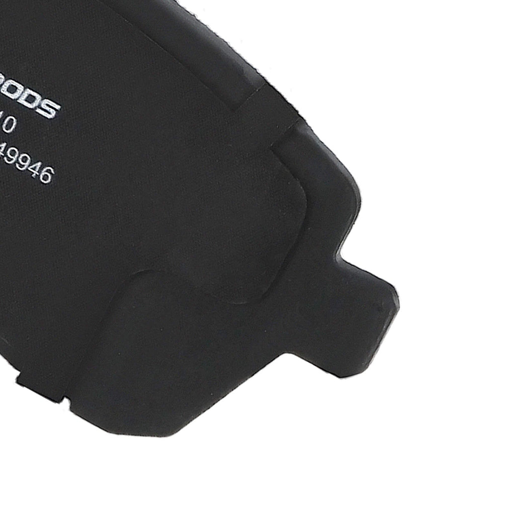 Remblokken achter geschikt voor Audi A1 8x A3 8P, Seat Altea Leon, Skoda Octavia 2004-2013