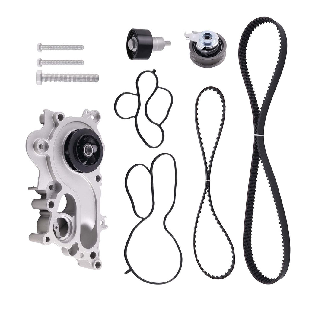 Timing belt kit with water pump suitable for VW Polo suitable for Skoda Fabia suitable for Seat Ibiza 1.0 04E109119C