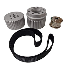 Load image into Gallery viewer, Aluminium riemenschijvenset geschikt voor Chevrolet Small Block 283 305 327 350 400