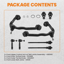 Load image into Gallery viewer, 8 pieces CONTROL ARM SET FOR LH+RH suitable for CADILLAC ESCALADE CHEVROLET SILVERADO GMC