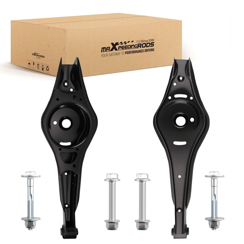 2 pieces REAR LOWER WISHBONE + SCREWS suitable for AUDI A3 VW GOLF 5 6 PASSAT JETTA EOS