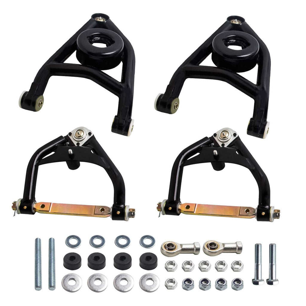 Fits 64-72 Chevy Chevelle A Body Heavy Duty Tubular Upper Lower Control Arms Suspension Arms