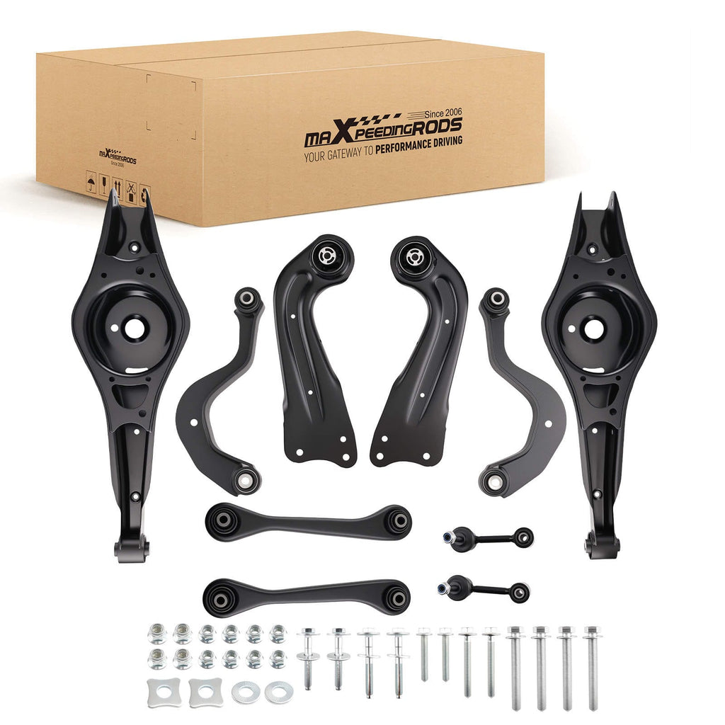 10 REAR WISHBONES suitable for AUDI A3 8P suitable for SEAT VW GOLF 5 6 TOURAN suitable for SKODA SEAT