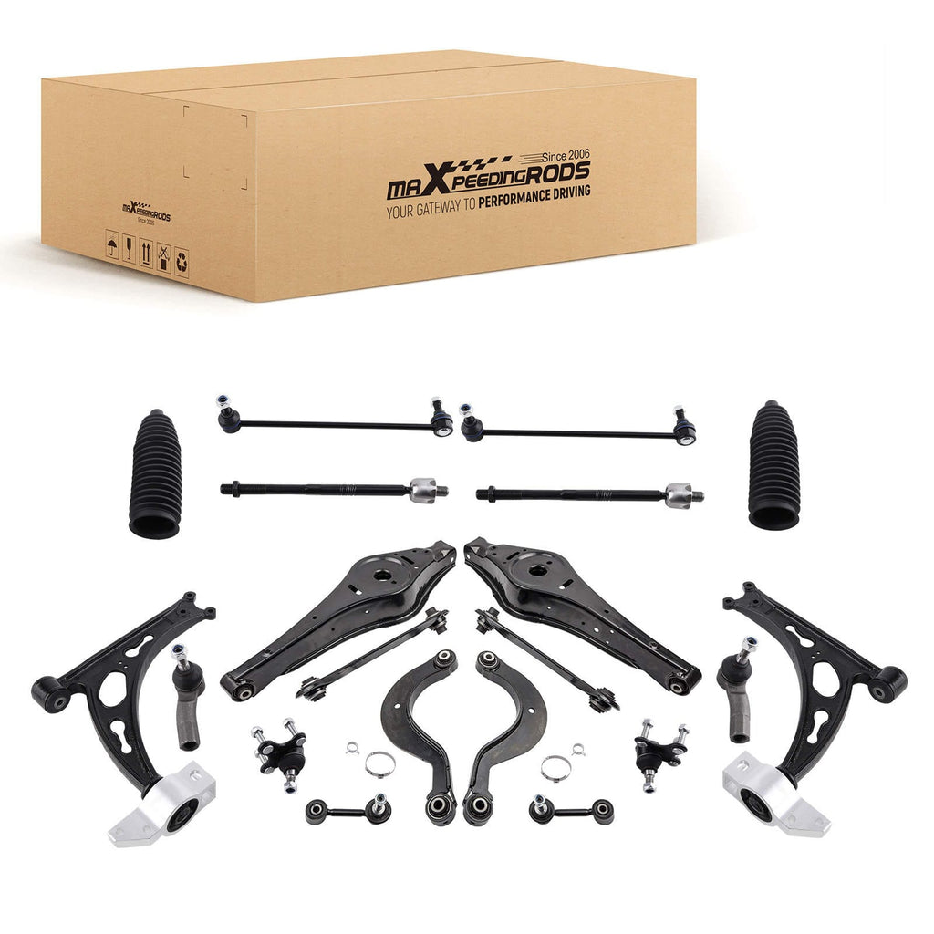 FRONT AND REAR WISHBONES suitable for AUDI A3 suitable for VW GOLF 5 6 suitable for SEAT ALTEA suitable for SKODA