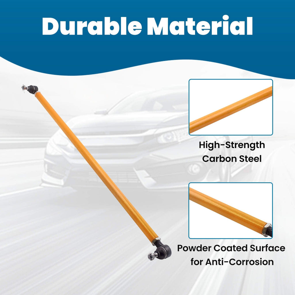 DRAG LINK STEERING ROD + 2 pcs REAR UPPER WISHBONE suitable for NISSAN PATROL GU Y61