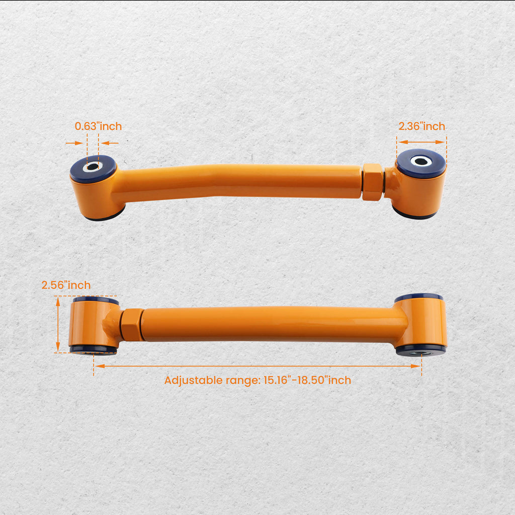 4x ADJUSTABLE CONTROL ARM suitable for JEEP WRANGLER TJ GRAND CHEROKEE ZJ CONTROL ARM