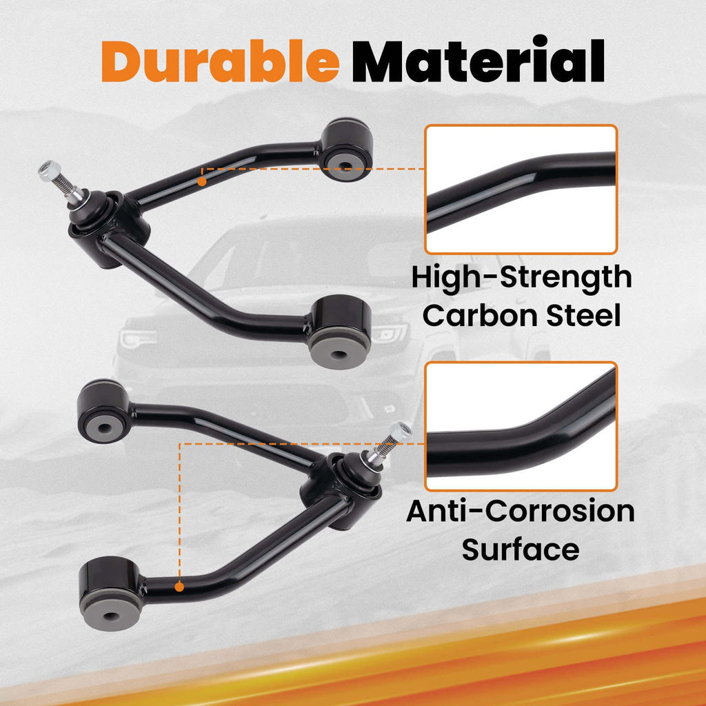 2-4" Upper Control Arms for Chevrolet/GMC K1500 88-98 for Suburban/Tahoe