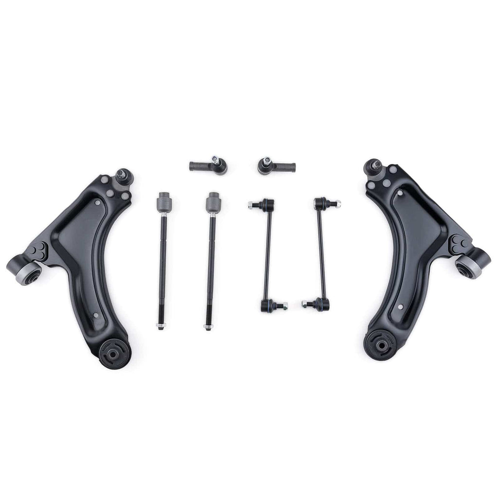 8x WISHBONE SUSPENSION ARMS FOR LEFT+RIGHT suitable for OPEL MERIVA X03 2003-2010