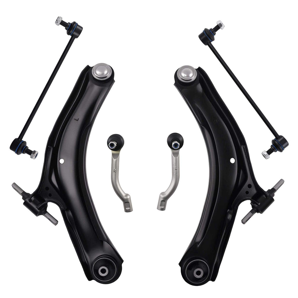 6 PIECES FOR LOWER WISHBONES suitable for NISSAN QASHQAI +2 J10