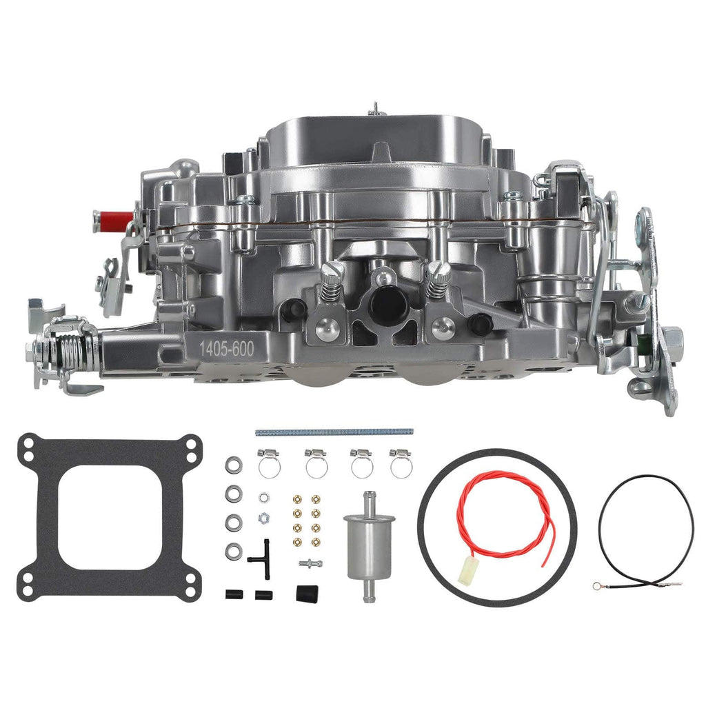 4 Barrel Carburetor 1405 Carb 600cfm Manual Choke 600 CFM w/ Gasket