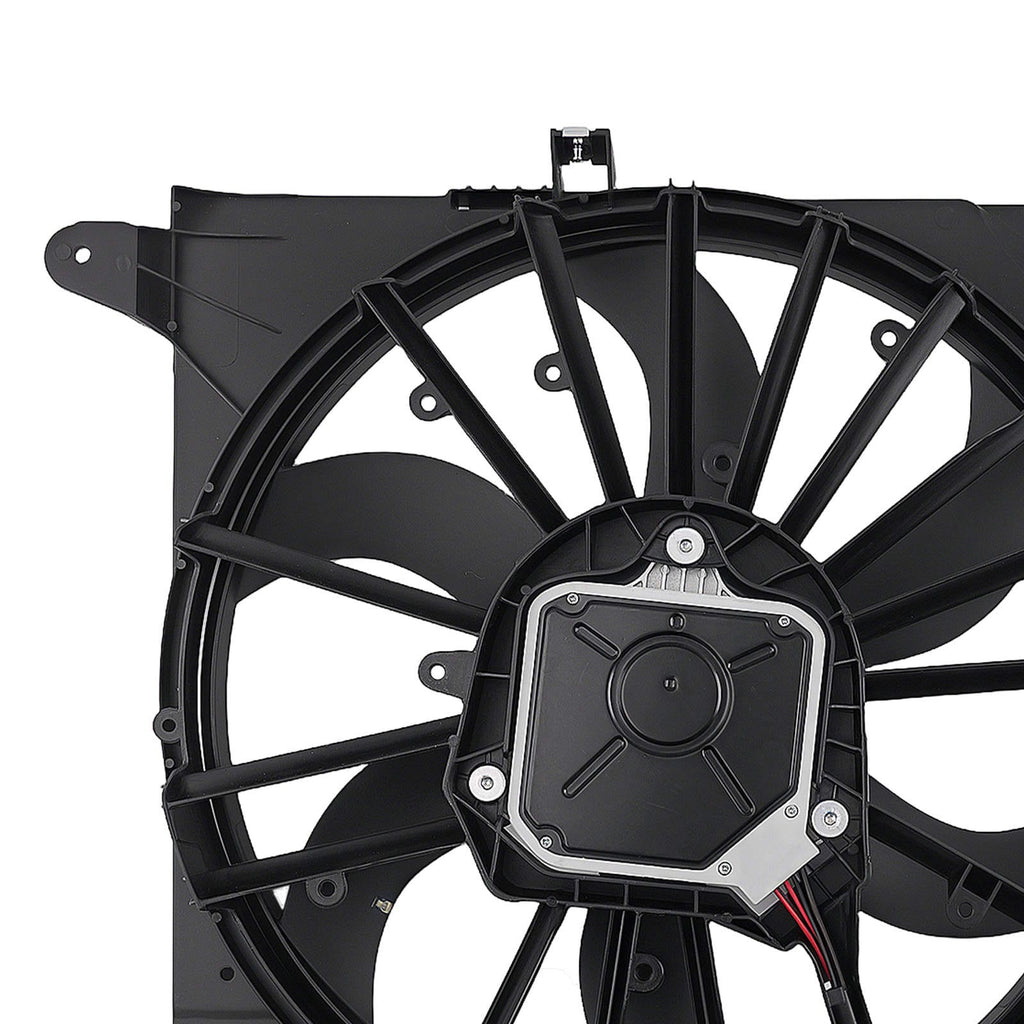 Cooling Fan Assembly suitable for Jaguar XJ 2010-2019 C2D38736 C2D52869 CW938C607AC 410W