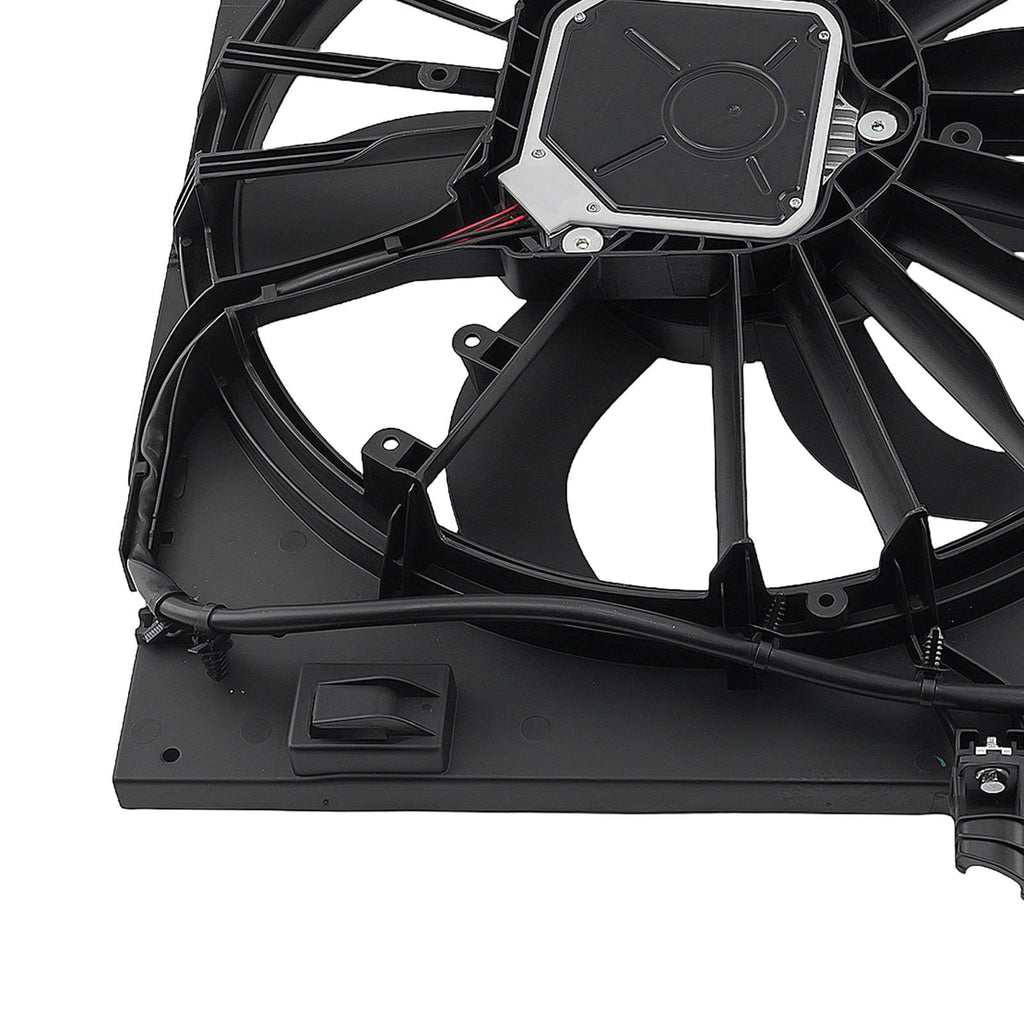 Cooling Fan Assembly suitable for Jaguar XJ 2010-2019 C2D38736 C2D52869 CW938C607AC 410W
