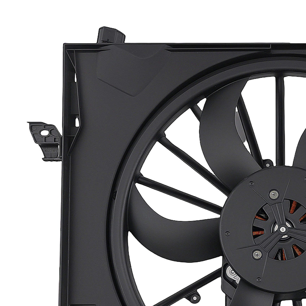 Cooling Fan Assembly suitable for Jaguar XJ 2010-2019 C2D38736 C2D52869 CW938C607AC 410W