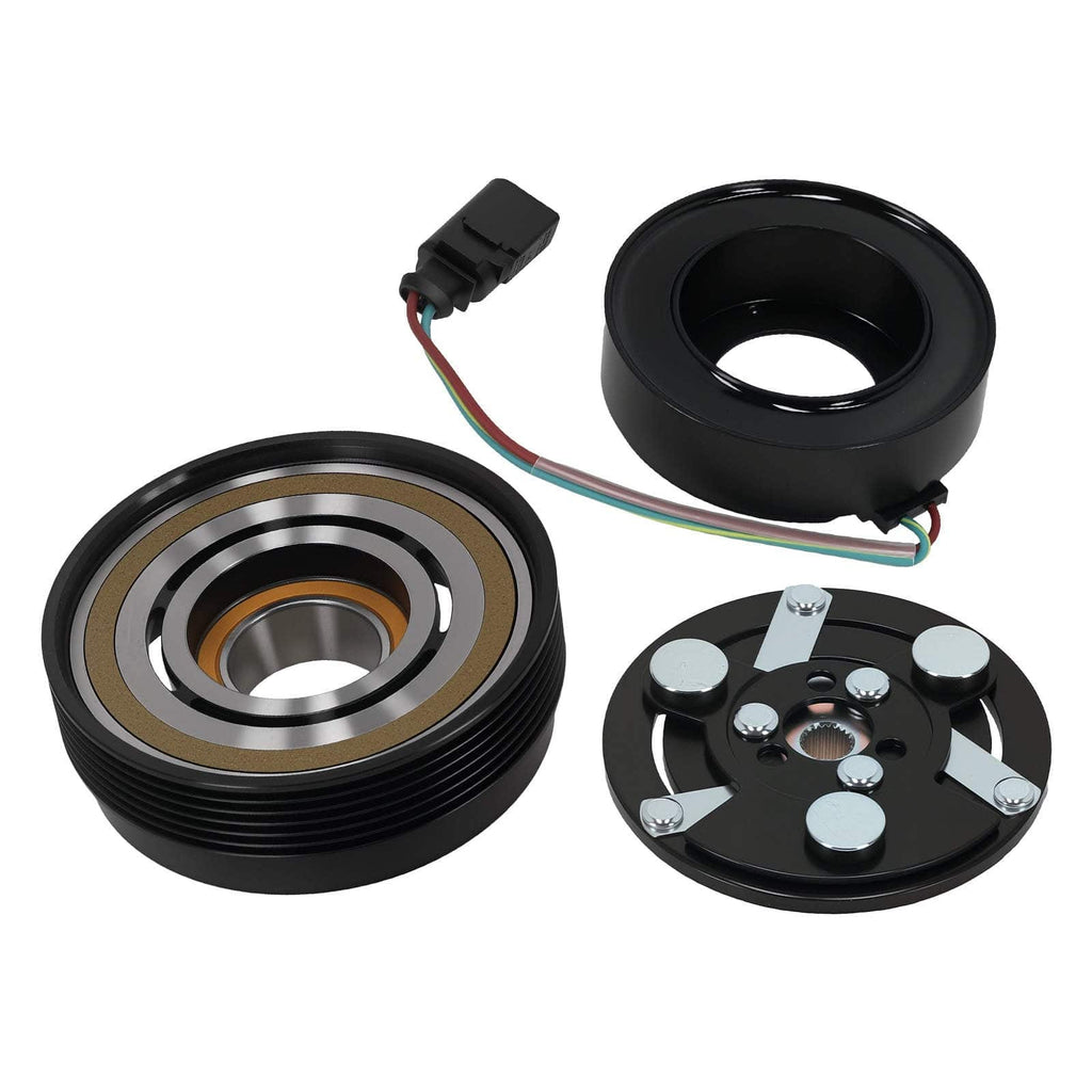 Climacompressor Magnetic Clutch Pulley Magnetic Coil for VWSkodaAudi