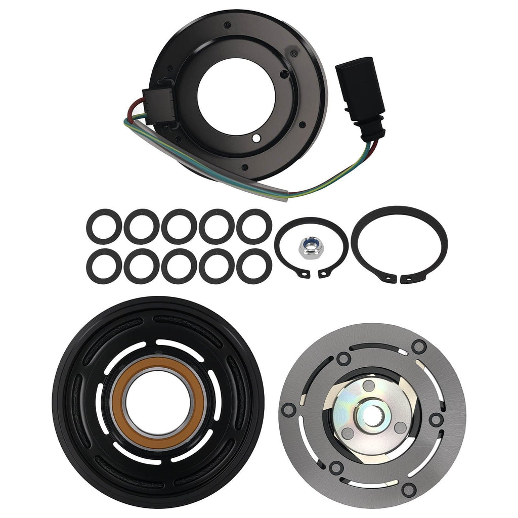 Climacompressor Magnetic Clutch Pulley Magnetic Coil for VWSkodaAudi