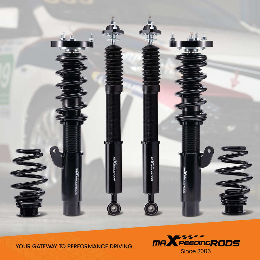 Sport schroefset demping einstellbar verstelbaar geschikt voor BMW 3er E46 323i 325i