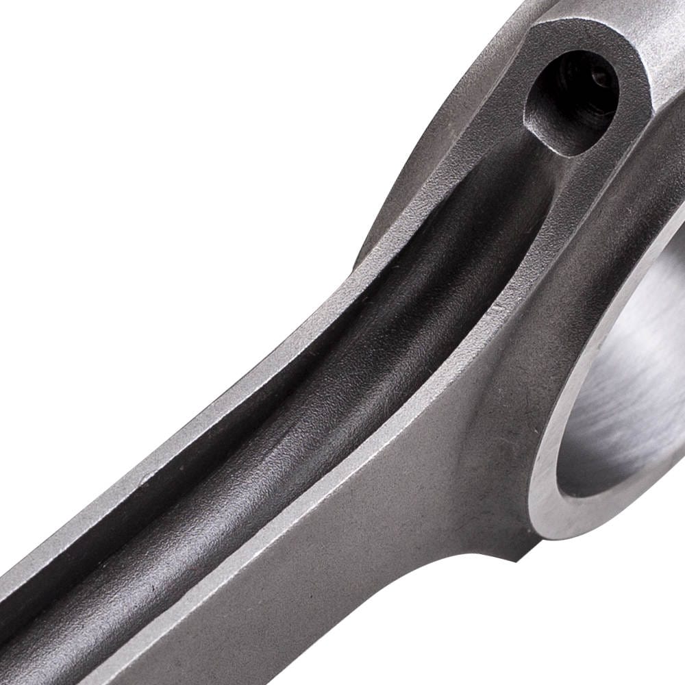 6 4340 EN24 Forged Conrods + ARP2000 bolts suitable for Audi VW 3.0T EA839 V6 24V TFSI