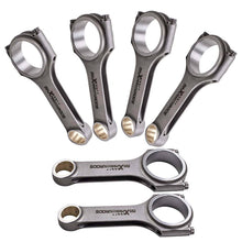 Load image into Gallery viewer, 6 4340 EN24 Forged Conrods + ARP2000 bolts suitable for Audi VW 3.0T EA839 V6 24V TFSI