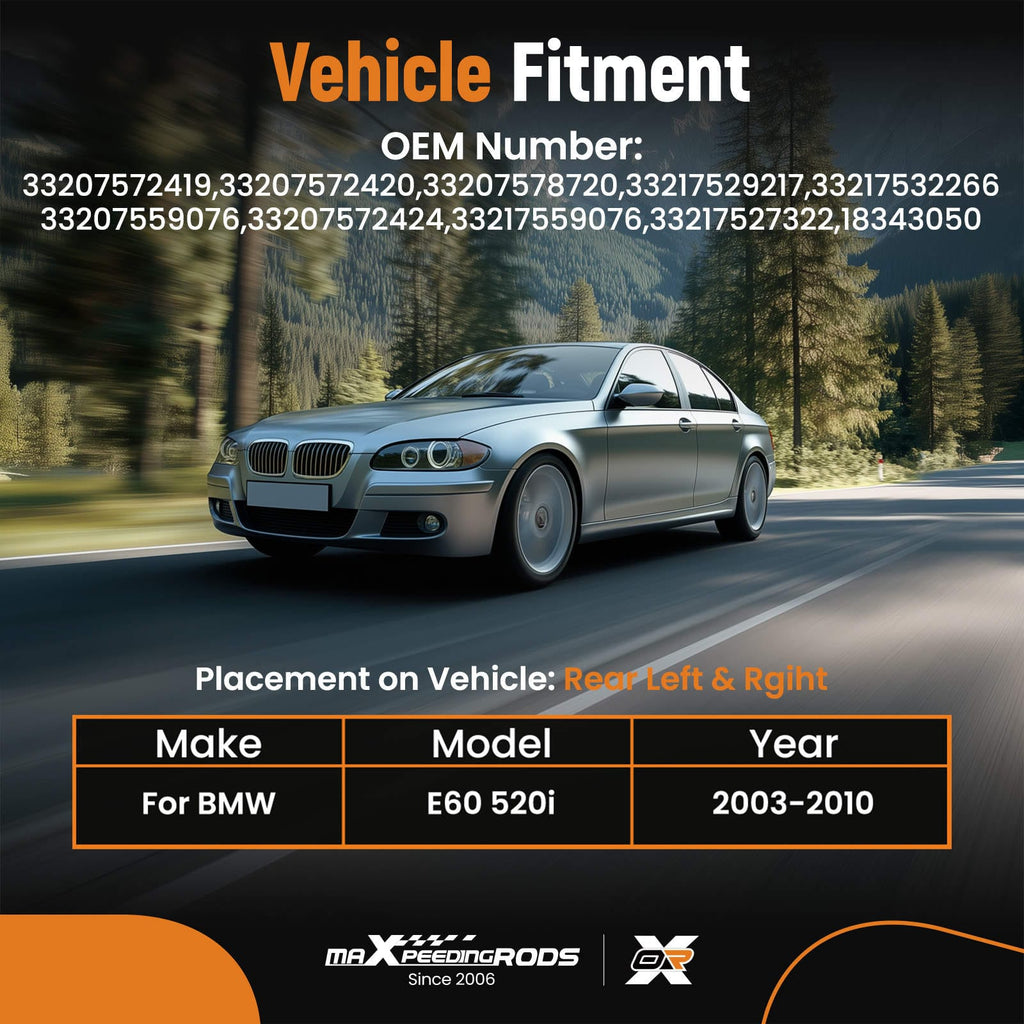 Driveshaft rear left+right suitable for BMW 5 Series E60 520i with Manual Transmission