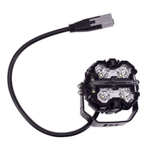 Load image into Gallery viewer, LED auxiliary lights set 3.5 inch square black 160W DRL spot 270 degree IP68 9-32V 6000K Crosshair for off-road and truck