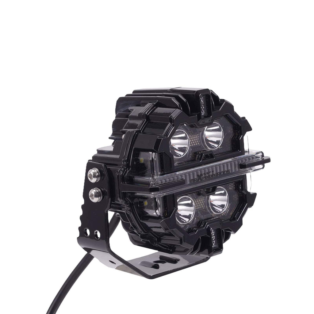 5 inch LED Headlight RGB DRL for SUV 4X4 Marine Spot Beam 270° 6000K 12V IP68