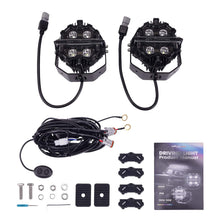Load image into Gallery viewer, 5 inch LED Headlight RGB DRL for SUV 4X4 Marine Spot Beam 270° 6000K 12V IP68