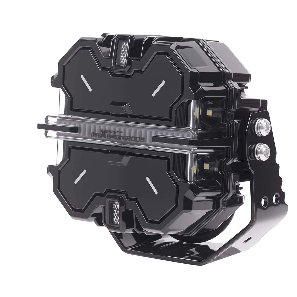 178W LED Headlight Work Light 5 IP68 Spot Beam Driving Lights White 6000K