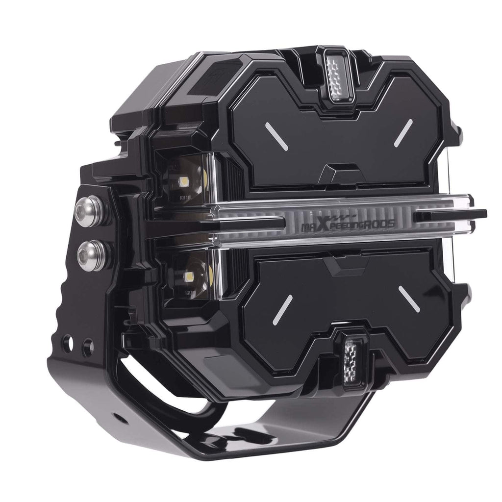 178W LED Headlight Work Light 5 IP68 Spot Beam Driving Lights White 6000K