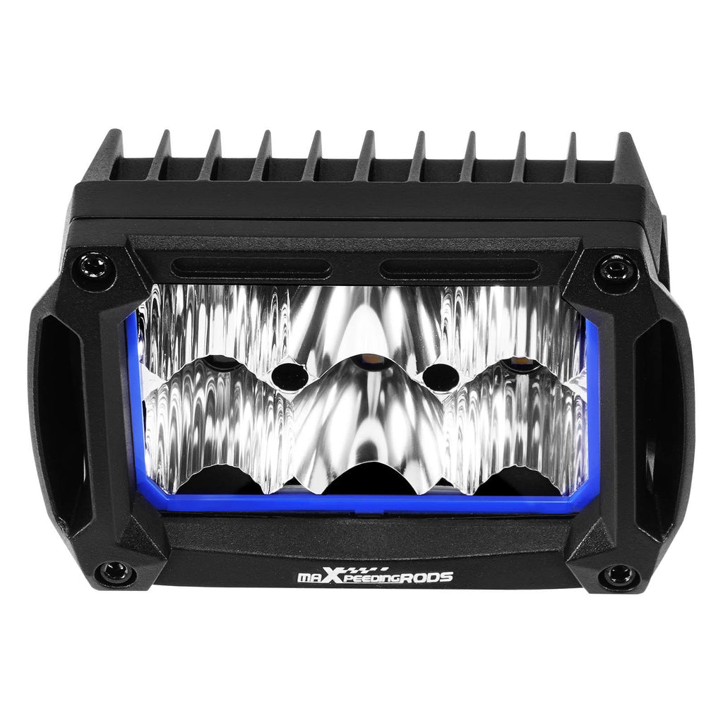 60W 4.4 offroad LED Light Bar suitable for Jeep SUV 6000lm Rectangular Spot Flood
