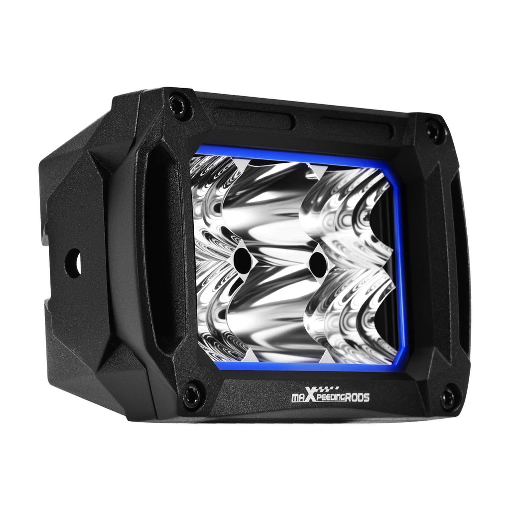 60W 4.4 offroad LED Light Bar suitable for Jeep SUV 6000lm Rectangular Spot Flood