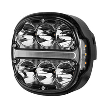 Load image into Gallery viewer, 2x 5 LED Zusatzscheinwerfer met Gelb Tagfahrlicht DRL for Offroad SUV LKW